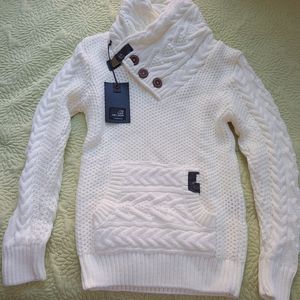 MENS KNITTING TURTLE NECK SWEATER